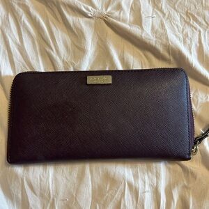 Dark purple Kate Spade wallet